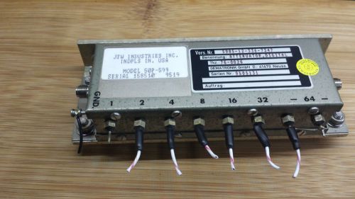 JFW Industries 50P-599 RELAY ATTENUATOR 50 Ohm SMA 0 - 127dB DC - 1300MHz 1,3GHz