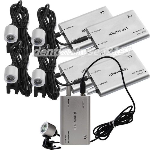 5x dental surgical medical led head light lamp for dentist popular silver color for sale