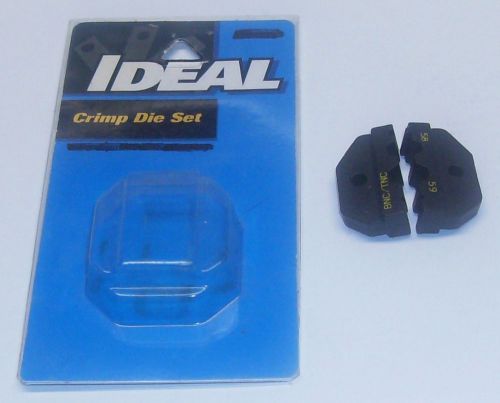 IDEAL 30-581 Crimp Die Set RG-58 RG-59/62 BNC/TNC