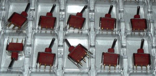 10 NEW C&amp;K E108SD1V3GE CR E108 TOGGLE SWITCHES MINI