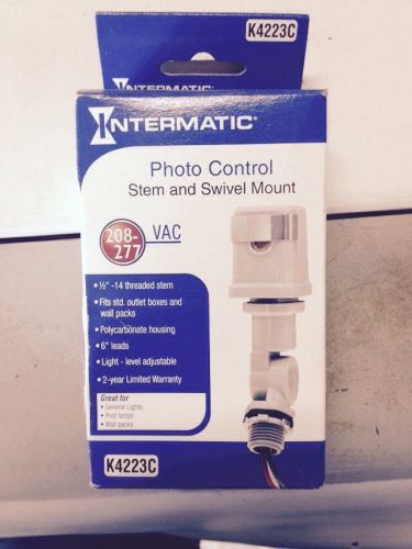 Intermatic K4223C 208-277VVolt Fixed Position Photo Control