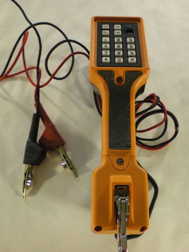 TS22AL Harris Dracon Test Phone Butt Set Clips Speakerphone Lineman Handset
