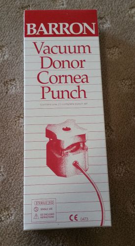 Barron Vacuum Donor Cornea Punch K20-2103 6.75mm Dia.