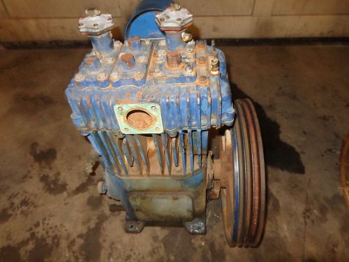 Binks Quincy Air Compressor Mdl. 340 Wisconsin Gas NICE!