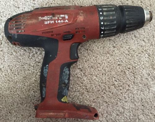 *PRE OWNED* HILTI 1/2&#034; Cordless Hammer Drill / Driver 14v - Model SFH 144-A