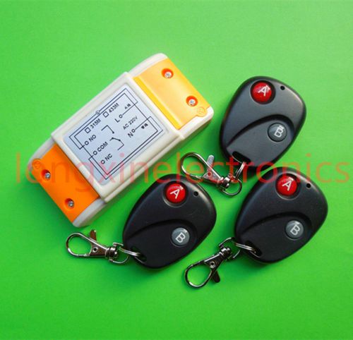 220V 1CH10A ON/OFF Remote control  the car module remote receiver 433mhz