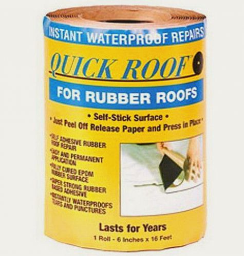 Cofair RQR616 6&#034;X16&#039; Rubber Quick Roof Patch Kit