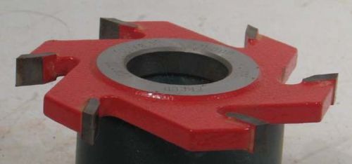 FREUD CARBIDE TIPPED SLOT CUTTTING SHAPER CUTTER - 1 1/4&#034; BORE, 4&#034; DIAMETER