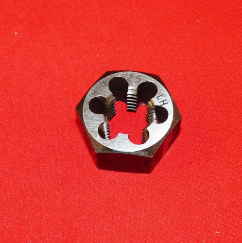 Alfa M20 X 2.5 20MM LEFT HAND Metric 1.4&#034; Hex Rethread Die Carbon Steel LH