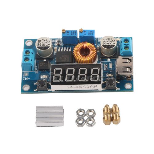 LED display 5-36V to 1.25-32V DC-DC adjustable buck power converter