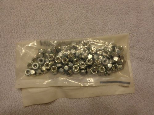 #10-24 Zinc Finish NM Grade 2 Nylon Insert Lock Nut (QTY 90)