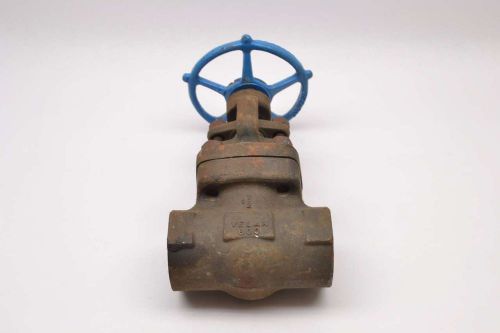 VELAN W-2054B-02TY WEDGE A 1-1/2 IN 800 STEEL WEDGE GATE VALVE B494936