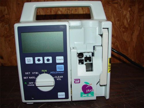 Abbott Hospira Plum XL Micro Macro IV Infusion Pump Feeding Dosing