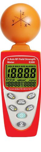 Anaheim scientific e200 3-axis rf field strength meter u.s. dealer for sale