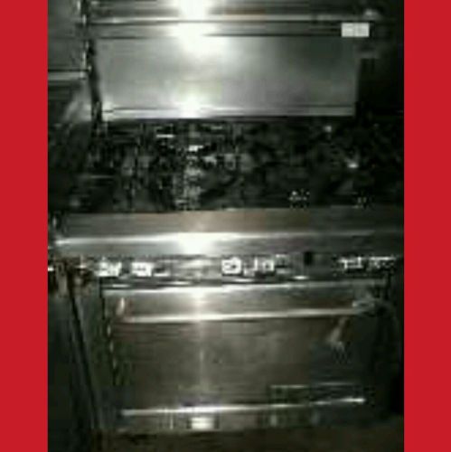 Used 6 Burner Ranger W/ Convection Oven