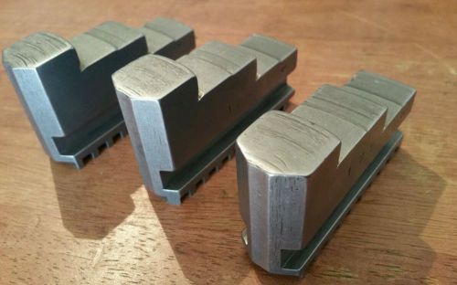 CUSHMAN LATHE CHUCK HARD SOLID JAWS INSIDE GRIPPING(175)