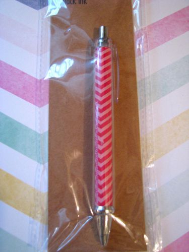 RARE Target Stationery Pen- Pink Chevron