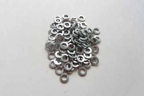 Split Lock Washers 1/4&#034;  Z/P Quantity 100 Model # 6DYU9