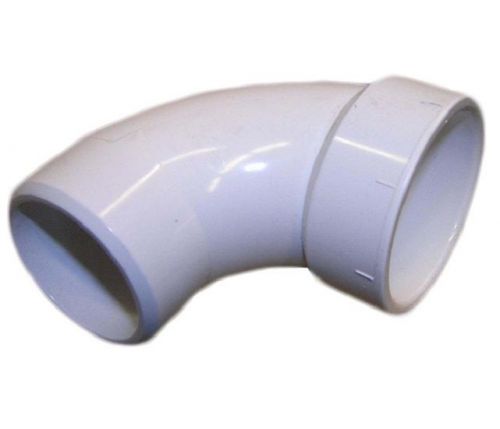 Pvc dwv pipe fitting 90-degree spigot x hub street elbow 1-1/2&#034; for sale