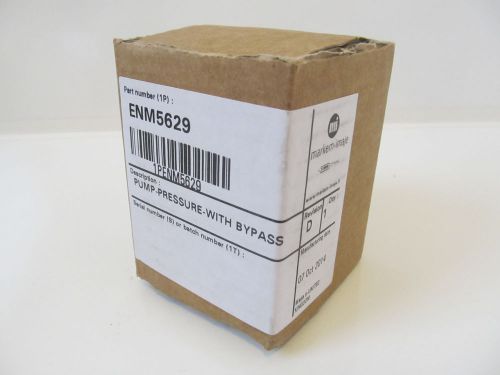 NEW MARKEM IMAJE ENM5629 PRESSURE PUMP W BYPASS L28868-A47900