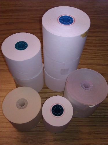 8 Rolls Register Paper