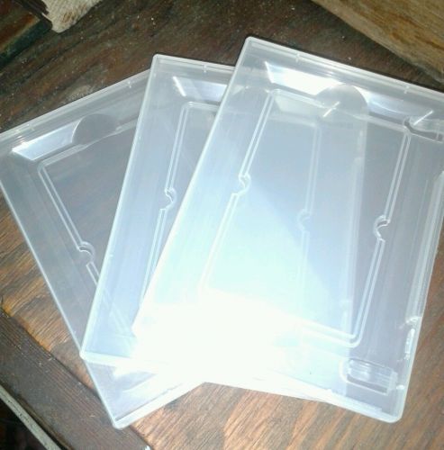 200 Mini DVD Cases, clear