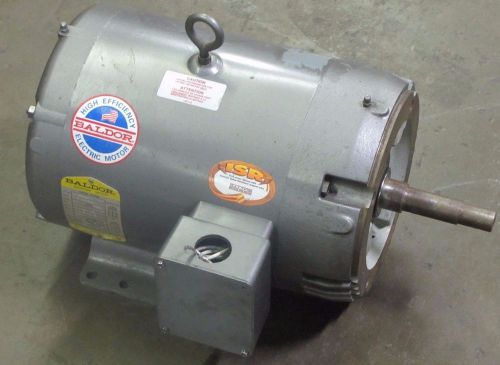 BALDOR JMM3312T 213JM 10HP 10 HP 208-230/460 3450 RPM 3PH INDUSTRIAL MOTOR