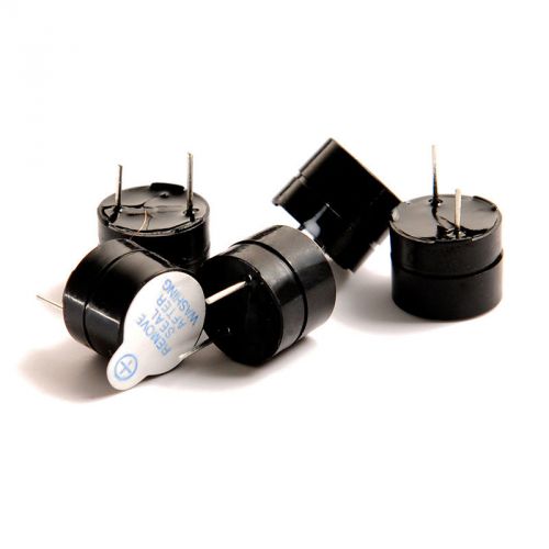 12 pcs 5V Active Buzzer Continous Beep H9.5MM Dia 12mm