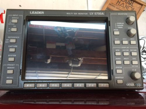 Leader 5700A Multi SDI Monitor (Working)