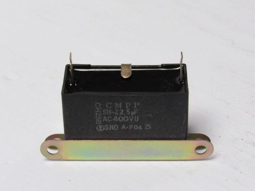 NEW CMPP CAPACITOR CH25B 400VAC 2.5UF SH-Z