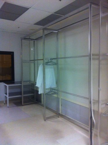 Cleanroom Garment Storage Racks