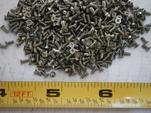 Machine Screws M1.6 x 4 Phillip Flat Head Stainless Steel Lot of 50 #715