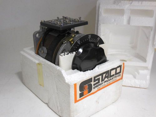 NEW ORIGINAL BOXED STACO MODEL 501 700 WATT 0-140 VOLT VARIAC - FREE DELIVERY