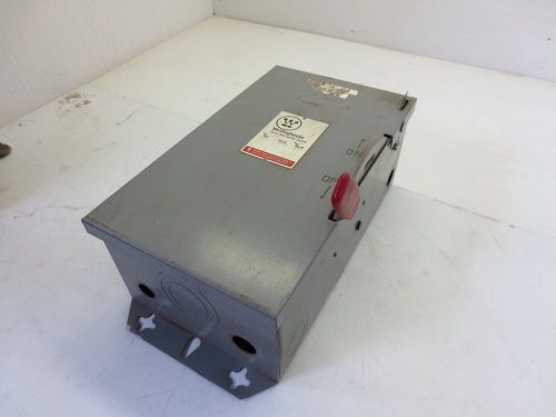 Westinghouse HFN322 Heavy Duty Safety Switch 60 Amp 240 Volt