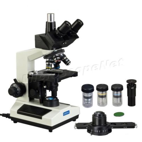 Trinocular Biological LED Phase Contrast Darkfield Microscope+100X Darkfield Obj