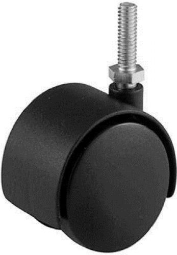 Shepherd 2&#034; black 2&#034; twin wheel caster 9733 for sale