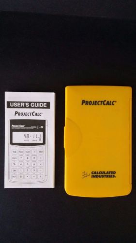 Calculated Industries Do-It-Yourself Handheld Pocket ProjectCalc Model 8515