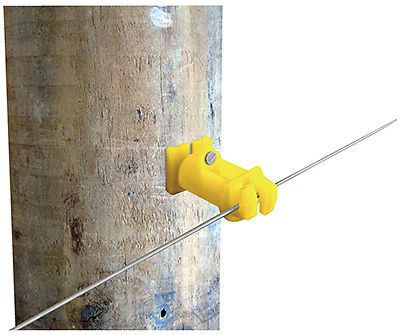 TRU TEST INC Electric Fence Insulator, Nail-On, 2-In., 25-Pk.