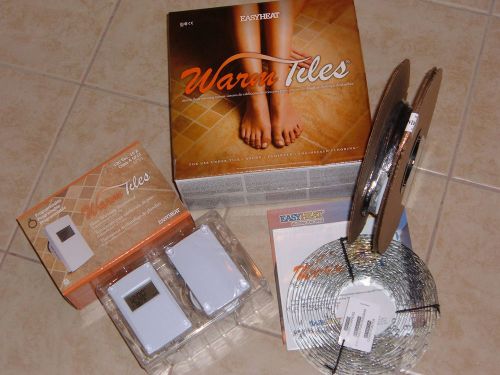 heat ur new tile floor DIY Warm Tiles (incl thermostat)  27-34 sf