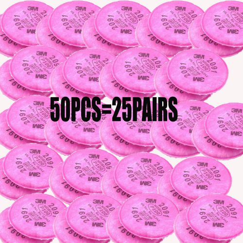 50pcs for 3m 2091 n95 particulate filter p100 for 6000/7000 series respirator for sale