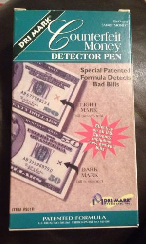 Dri-Mark Counterfeit Money Detector Pens, Dozen, 351R