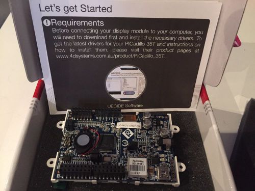 Picadillo-35T Display Module with Resistive Touch 4d systems