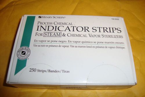 Henry Schein  Indicator Strips Vapor Sterilizers  EXP 2017 - 08