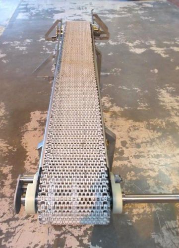 9 in x 72 in horizontal intralox belt conveyor stainless steel for sale