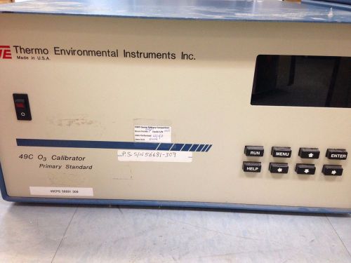 THERMO ENVIRONMENTAL INSTRUMENTS MODEL 49C O3 Calibrater