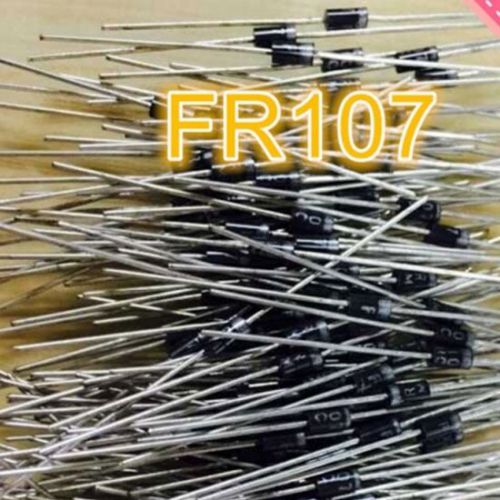 Wholesale  50 PCS FR107 DO-41 1A 1000V RECOVERY DIODE