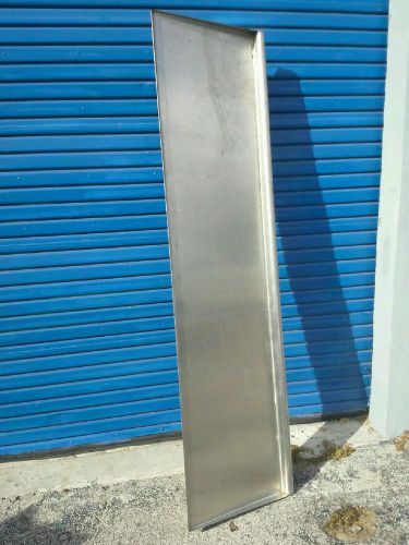 84&#034; Sorting Shelf Stainless Steel Slanted Wall Mount Shelf***PLEASE BUY THESE!!!