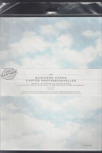 GARTNER STUDIOS CLOUDS BUSINESS CARDS-COUNT 250