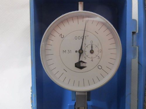 ALINA Compac Geneve Dial Indicator Gauge .0001&#034;  M31 Made in Switzerland