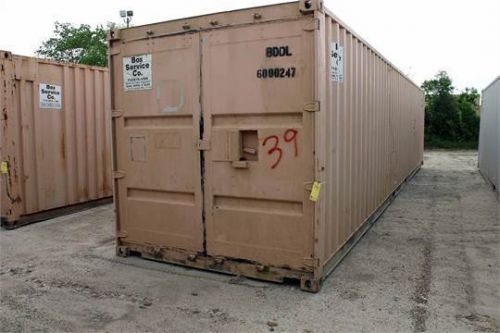 40&#039; steel shipping storage container unit 143 for sale